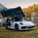 Porsche is offering a roof tent for its 911 model