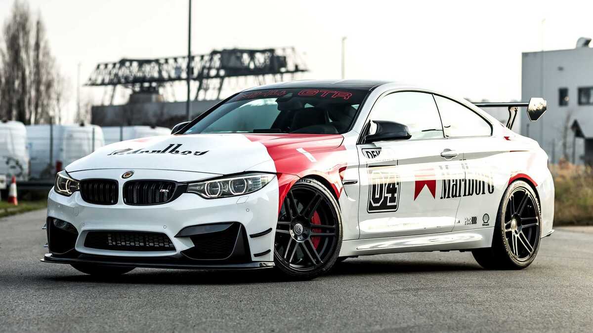 MH4 GTR based on the BMW M4 DTM Championship Edition